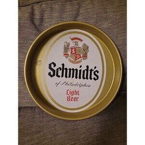SCHMIDTS OF PHILADELPHIA TRAY BEER AS BEER SHOULD BE VINTAGE VGC